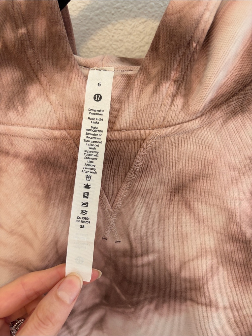 Lululemon All Yours Hoodie *Earth Dye Earth Dye Clay View 3